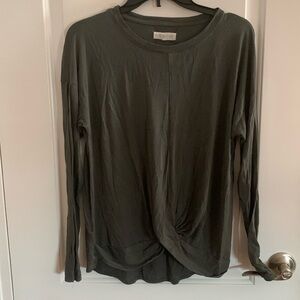 Lou & Grey Gray Top